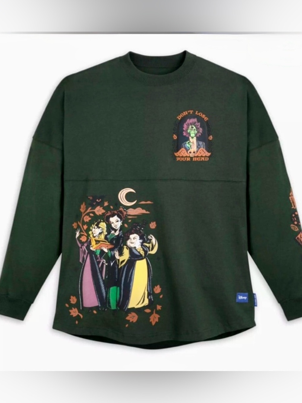 Disney Green Spirit Jersey Hocus Pocus 2 Your Own Kind Of Magic Tee Adult M